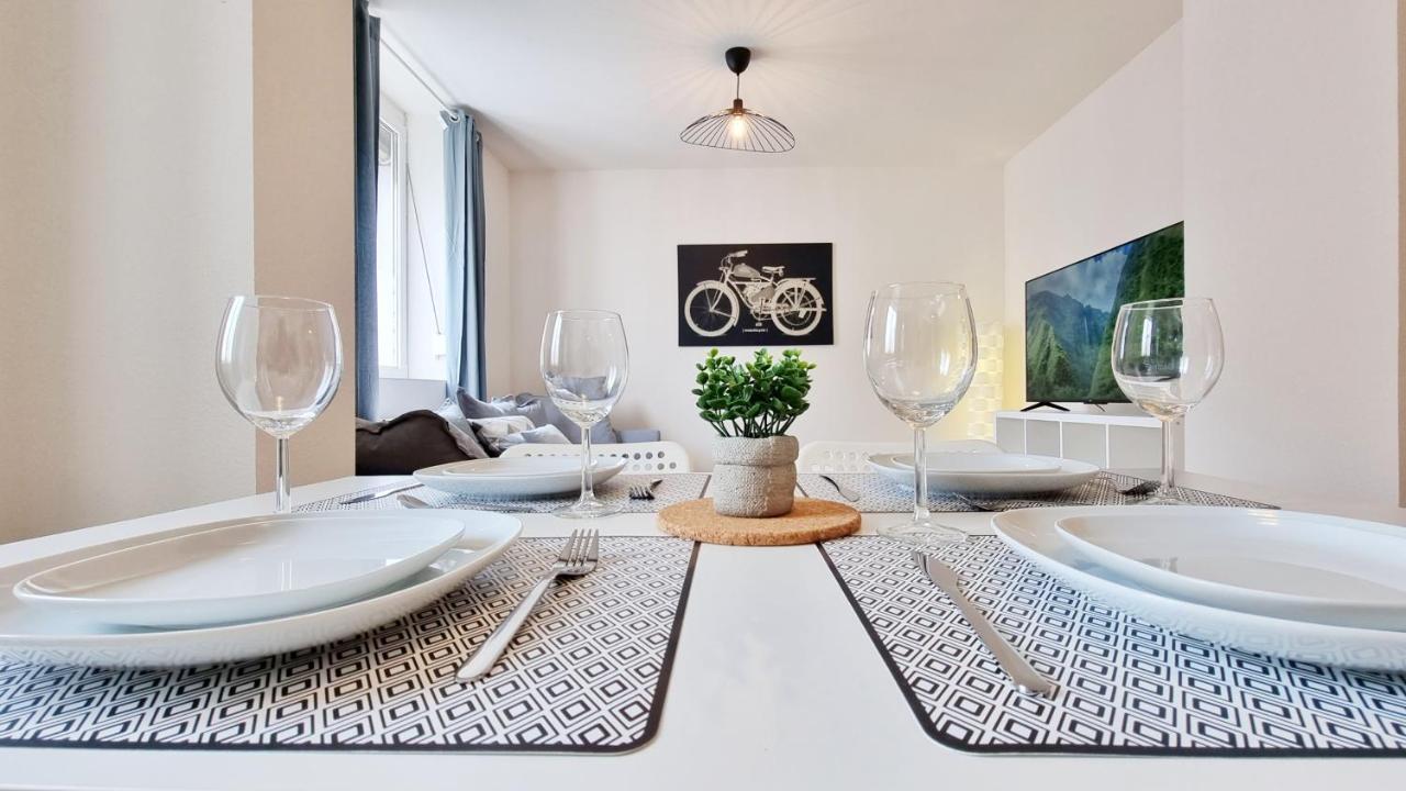 Chez Jm - Calme - Chic - Fibre - Relax Bnb Мюлуз Экстерьер фото