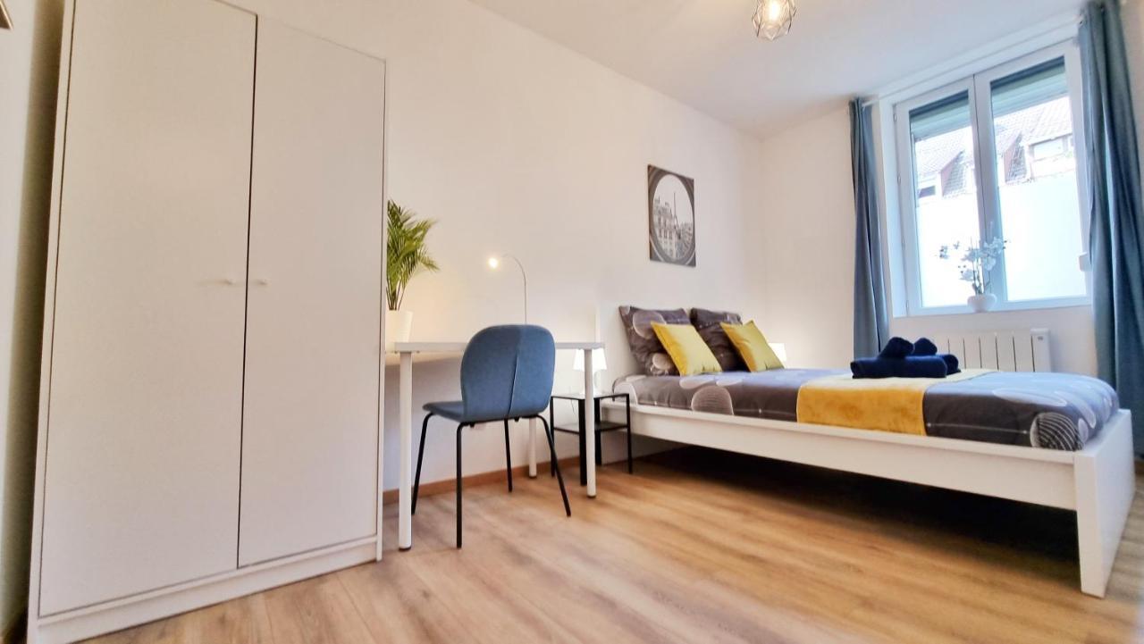Chez Jm - Calme - Chic - Fibre - Relax Bnb Мюлуз Экстерьер фото